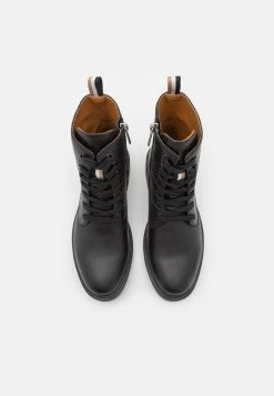 Boss Vanity Lace Up Bootie - Lace-Up Ankle Boots - Black -winter shoes Sales 2023 e8c9bc0bbf5440159ea0380ff08217d8