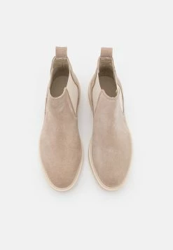 Leather - Ankle Boots - Beige -winter shoes Sales 2023 ea87cf9a6c104e53a5de51043dbe5e95