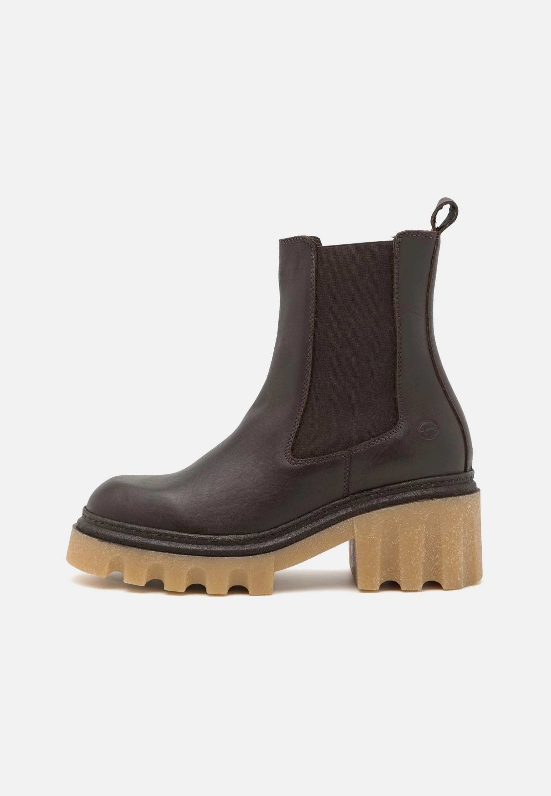 Tamaris Platform Ankle Boots - Dark Brown 2 Tamaris Platform Ankle Boots - Dark Brown - Image 2