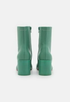 MM6 Maison Margiela Anatomic- Classic Ankle Boots - Frosty Spruce -winter shoes Sales 2023 edc50670585b40e48639816291b76611