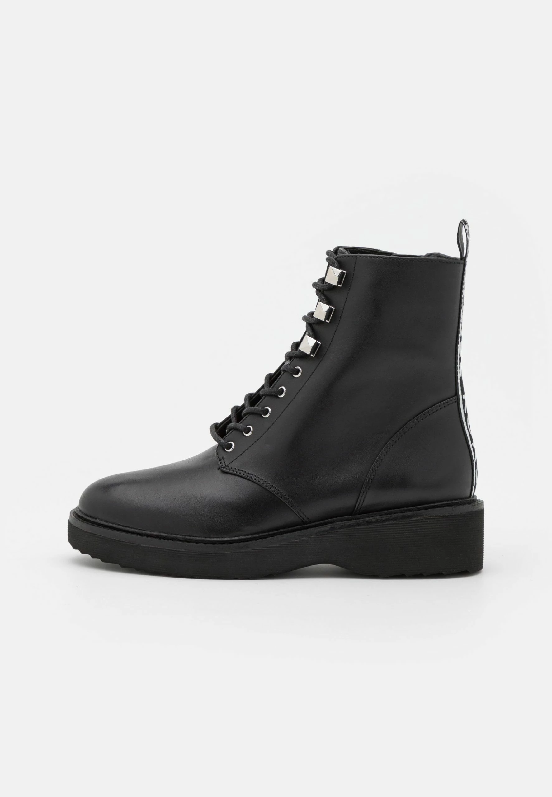 MICHAEL Michael Kors Haskell Bootie - Lace-Up Ankle Boots - Black 2 MICHAEL Michael Kors Haskell Bootie - Lace-Up Ankle Boots - Black - Image 2