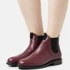 Emporio Armani Boot - Classic Ankle Boots - Bordeaux/Nero