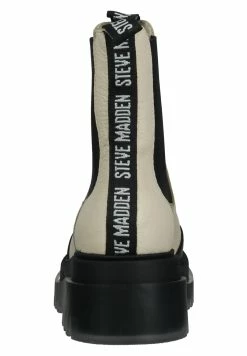 Steve Madden Myrtha - Platform Ankle Boots - Bone/Black -winter shoes Sales 2023 f136d1b21a0c42398428b03f909cc633