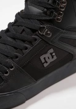 DC SHOES Pure Unisex - Lace-Up Ankle Boots - Black -winter shoes Sales 2023 f218cbb90a0f4bdbb43ec77afa672220