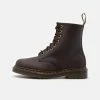 Dr. Martens 1460 Unisex - Lace-Up Ankle Boots - Dark Brown Crazy Horse