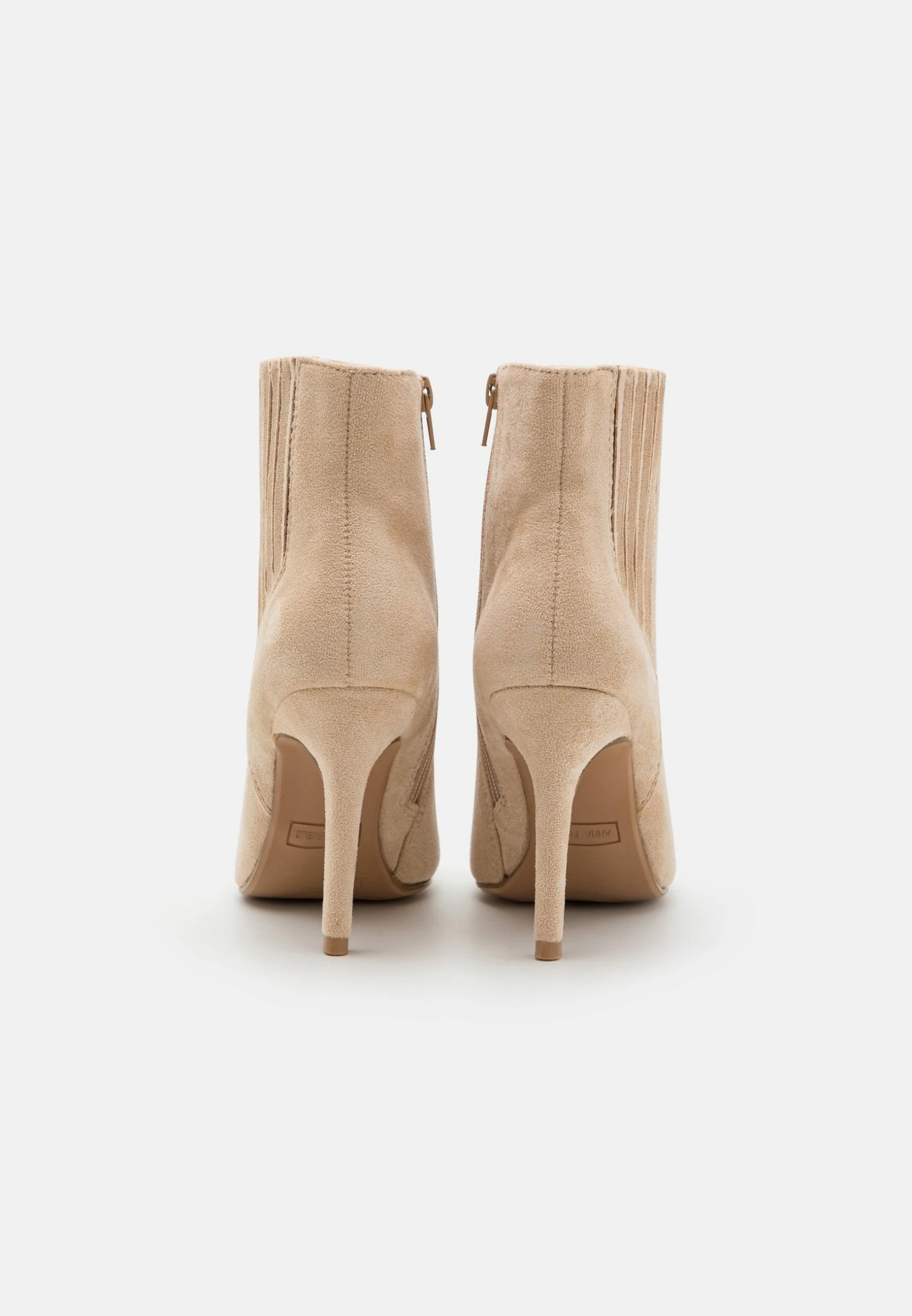 Anna Field Classic Ankle Boots - Beige 4 Anna Field Classic Ankle Boots - Beige - Image 4