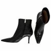 Gianvito Rossi Ankle Boots In Black Leather