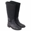 CHANEL Boots T.EU 38.5 Leather Green