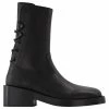 Henrica Ankle Boots - Ann Demeulemeester - Black - Leather