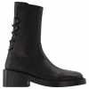Henrica Ankle Boots - Ann Demeulemeester - Black - Leather