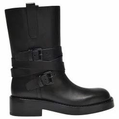 Ann Demeulemeester Julian A. Ankle Boots In Black Leather