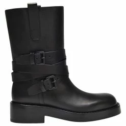 Ann Demeulemeester Julian A. Ankle Boots In Black Leather