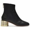 Maison Martin Margiela Ankle Boots In Black Soft Leather