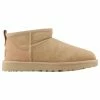 Classic Ultra Mini Ankle Boots - Ugg - Beige - Leather