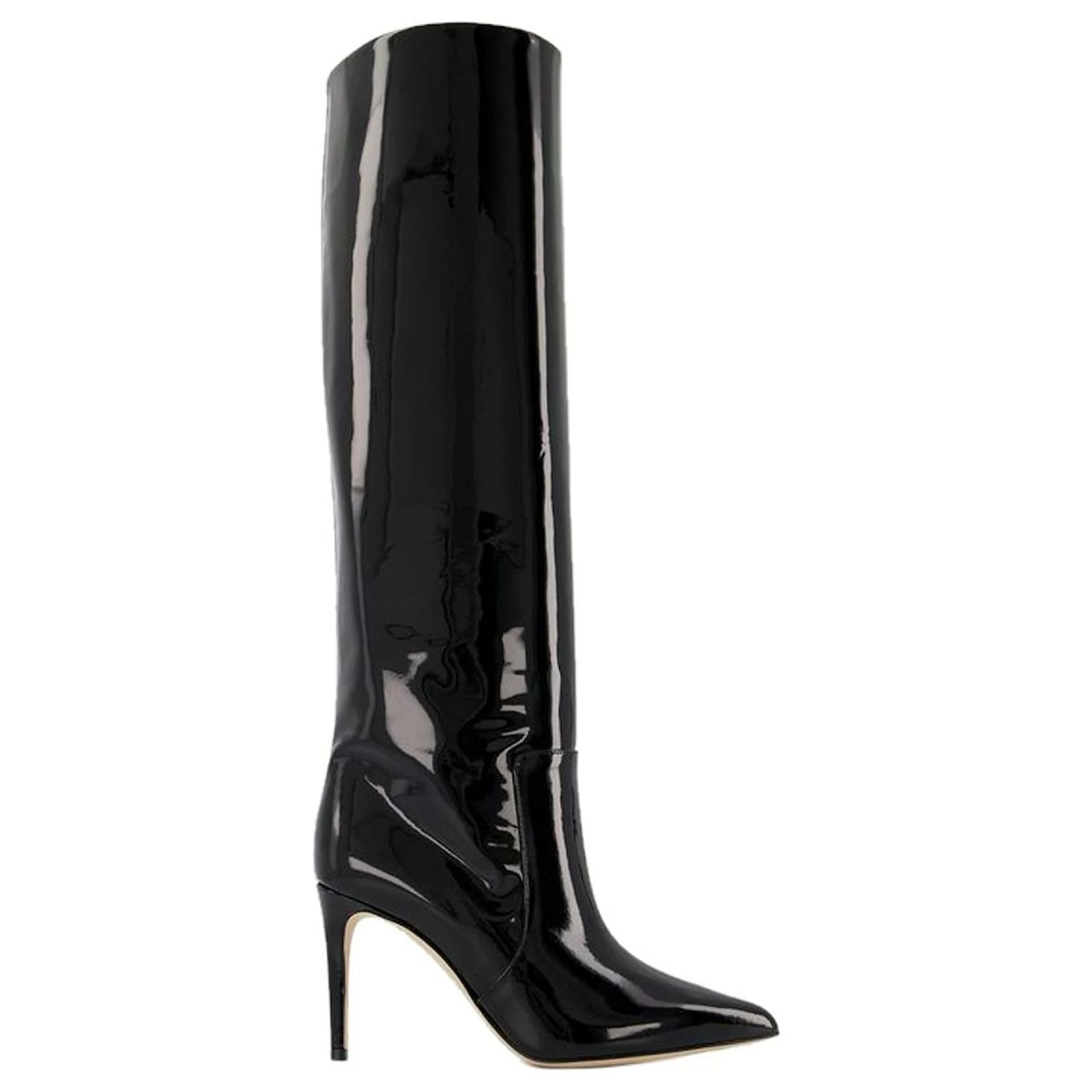 Paris Texas Stiletto Boots 85 In Black Patent Leather 1 Paris Texas Stiletto Boots 85 In Black Patent Leather