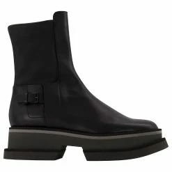 Robert Clergerie Bey Boots In Black Leather
